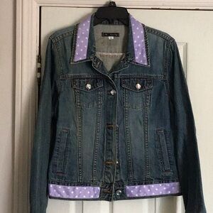 Very unique denim jacket